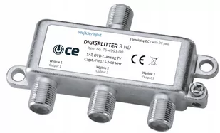 Rozdzielacz anteny TechniSat DIGISPLITTER CE 3 HD - Inne akcesoria audio-wideo - miniaturka - grafika 1
