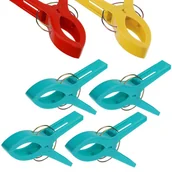 Inne artykuły do sprzątania - Klipsy do ręcznika plażowego 4 szt - miniaturka - grafika 1