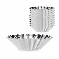 Formy do ciast - Foremki metalowe do babeczek 7 cm 10 szt. - miniaturka - grafika 1