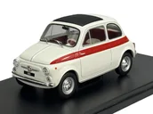 Samochody i pojazdy dla dzieci - WHITEBOX 1960 FIAT 500 BIAŁY 1:24 124182 - miniaturka - grafika 1