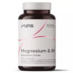 UNS MAGNESIUM 90 kaps. 5902497569969 - Witaminy i minerały - miniaturka - grafika 1