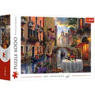 Puzzle - Trefl 6000 EL. Romantyczna kolacja 477801 - miniaturka - grafika 1