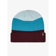 Czapki damskie - Czapka zimowa Smartwool Cantar Colorblock Beanie - eggplant plaid - miniaturka - grafika 1