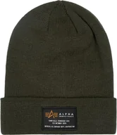 Czapki damskie - Czapka zimowa ALPHA INDUSTRIES CREW oliwkowa 128924 257 - miniaturka - grafika 1