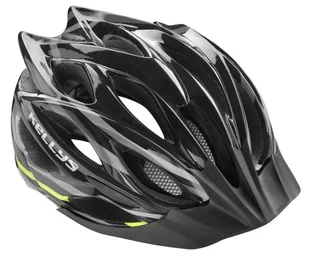 Kellys Kelly's, Kask, Dynamic, czarno-zielony, rozmiar 55-58 cm - Kaski rowerowe - miniaturka - grafika 1