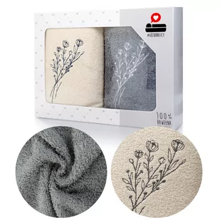 Komplet Ręczników 2szt. 70x140 Luba 02 - Ręczniki - miniaturka - grafika 1