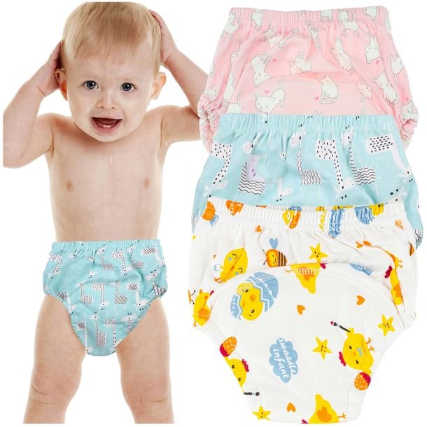 3x Majtki Treningowe Dla Dzieci 12-19kg Pieluchy Do Nauki Sikania Zestaw L