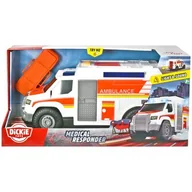 Samochody i pojazdy dla dzieci - Simba Toys Auto Ambulans biały 30cm - miniaturka - grafika 1