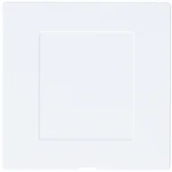 Gniazdka elektryczne - Zaślepka ramki uniwersalna OPAL PRESTIGE PREMIUM MAGIC biały - miniaturka - grafika 1