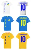 Koszulki sportowe męskie - Koszulka UKRAINA Mykola SHAPARENKO 10 jr - miniaturka - grafika 1