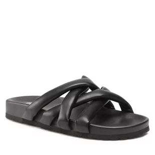 Jenny Klapki FAIRY - LS5700-03 Black - Klapki i japonki damskie - miniaturka - grafika 1
