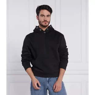 CALVIN KLEIN JEANS Bluza LOGO JACQUARD | Regular Fit - Bluzy męskie - miniaturka - grafika 1
