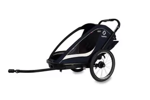 Hamax - Przyczepka rowerowa BREEZE ONE - Navy/Cream - Wózki dziecięce - miniaturka - grafika 1