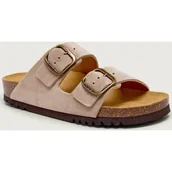 Klapki i japonki damskie - Scholl Klapki JOSEPHINE zamsz - miniaturka - grafika 1