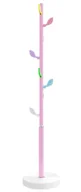 Wieszaki do szafy - Stojący różowy wieszak z 8 haczykami E4-D64 - miniaturka - grafika 1