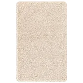 Dywaniki łazienkowe - vidaXL Kremowy Bawełna 50 x 80 cm Antypoślizgowy Dywaniki łazienkowe - miniaturka - grafika 1