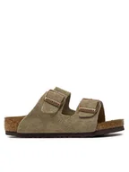 Buty dla chłopców - Birkenstock Klapki Arizona 1021704 S Brązowy - miniaturka - grafika 1