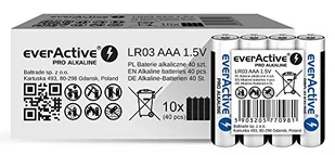 EverActive Baterie alkaliczne LR0310PAK x 10 - Baterie i akcesoria - miniaturka - grafika 1