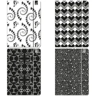 Teczki i skoroszyty - Bee-bee Teczka A4 z gumką Monochrome new TMA4 - miniaturka - grafika 1