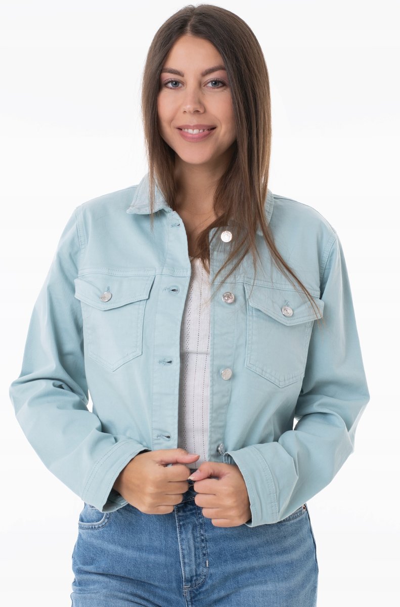 TOM TAILOR JEANSOWA KURTKA DAMSKA W NIEBIESKIM KOLORZE XL 6FA