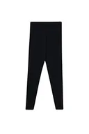 Legginsy - DeFacto Legginsy damskie z wysokim stanem – sportowe legginsy dla kobiet, czarny, M - miniaturka - grafika 1