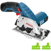 Piły elektryczne - Bosch GKS 12V-26 2x3Ah - miniaturka - grafika 1