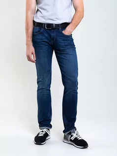 Spodnie męskie - BIG STAR Dżinsy - Regular fit - w kolorze niebieskim - grafika 1