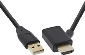 Adaptery i przejściówki - Adapter USB InLine USB - HDMI Czarny 17600I - miniaturka - grafika 1