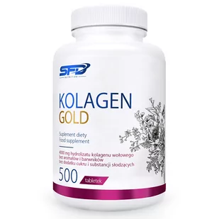 SFD Kolagen Gold 500 Tabletek - Stawy, mięśnie, kości - miniaturka - grafika 1