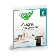 Ściereczki, gąbki, czyściki - Forte+ FORTE+ ŚCIERKI JAK BAWEŁNA 5SZTUK 5908288971263 - miniaturka - grafika 1