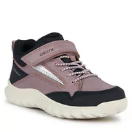 Buty dla dziewczynek - Śniegowce Geox J Simbyos Girl B Abx J36LGA 0MEFU C8049 S Dk Rose/Black - miniaturka - grafika 1