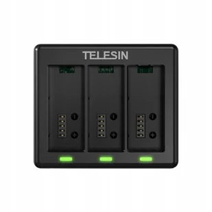 Ładowarka Usb Na Trzy 3x Bateria Akumulator Do Gopro Hero 13 Black Telesin / S0-bcg-13-tgp - Akcesoria do kamer sportowych - miniaturka - grafika 1