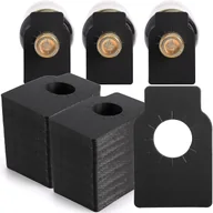 Etykiety do drukarek - 300 sztuk Etykiety na butelki wina Kraft, papierowe etykiety do piwnic z winami, wielokrotnego użytku niestandardowe zwykłe butelki Neck Gift Tags - miniaturka - grafika 1