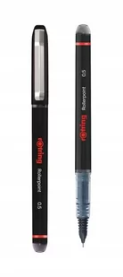 PARKER, Rotring Cienkopis 0.5 Czarny Pud A 12 2146103 - Pióra kulkowe - miniaturka - grafika 1