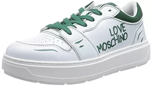 Love Moschino Damskie trampki Ja15254g1giaa10d38 W.białe, rozmiar 38, biały, 38 EU - Trampki damskie - miniaturka - grafika 1
