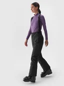 Spodnie narciarskie - 4F Spodnie narciarskie w kolorze czarnym - miniaturka - grafika 1