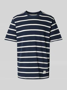 T-shirt z naszywką z logo model ‘Alessandro’ - Koszulki męskie - miniaturka - grafika 1