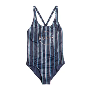 Dziecięcy Strój kąpielowy jednoczęściowy ROXY SWIM FOR DAYS G ERGX103147-BSP3 – Granatowy - Stroje kąpielowe - miniaturka - grafika 1