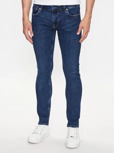 Guess Jeansy Miami M3YAN1 D52F1 Granatowy Skinny Fit - Spodnie męskie - miniaturka - grafika 1
