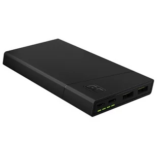 Green Cell Power Bank PowerPlay10 10000mAh USB-C 18W PD i 2x USB-A GC Ultra Charge - Powerbanki - miniaturka - grafika 1