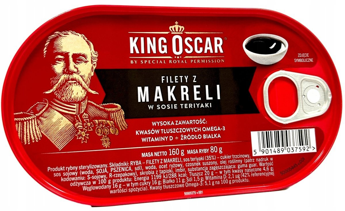 KO.FILET MAKRELA BARBEC.160 G