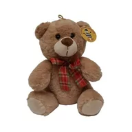 Maskotki i pluszaki - Miś Beżowy z Kokardką - miniaturka - grafika 1