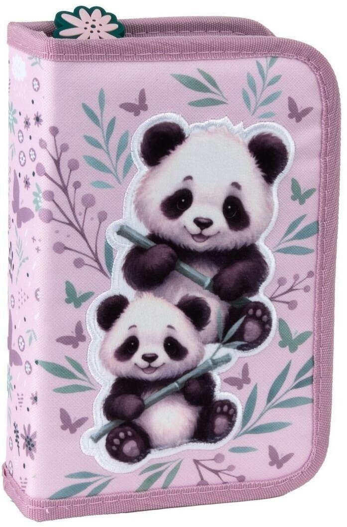 Piórnik Derform PIORNIK 1ZAM 2KLAP WYP PANDA 11 DERF FOL