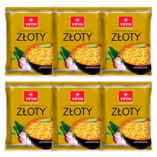 Vifon Zupa błyskawiczna o smaku kurczaka złoty 70 g x6 sztuk - Dania dla dzieci - miniaturka - grafika 1