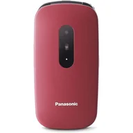 Telefony komórkowe - Panasonic KX-TU466EXR Czerwony - miniaturka - grafika 1