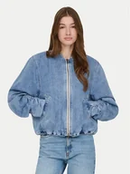 Kurtki damskie - ONLY Kurtka jeansowa Niki 15362884 Niebieski Relaxed Fit - miniaturka - grafika 1