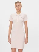 Sukienki - Tommy Hilfiger Sukienka codzienna 1985 WW0WW37853 Różowy Slim Fit - miniaturka - grafika 1