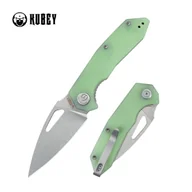 Noże - Nóż składany Kubey Coeus Jade G10, Stonewashed 14C28N (KU122V) - miniaturka - grafika 1
