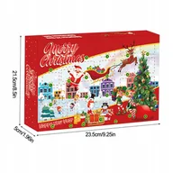 Ozdoby bożonarodzeniowe - 16KA KALENDARZ ADWENTOWY METALOWE ŁAMIGŁÓWKI 24 DLA DZIECI I DOROSŁYCH - miniaturka - grafika 1