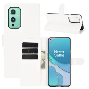 Pokrowiec ochronny na OnePlus 9 Etui na telefon komórkowy Etui z klapką, kolor: biały - Etui i futerały do telefonów - miniaturka - grafika 1